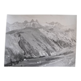 Anonymous silver photo mountains circa 1970