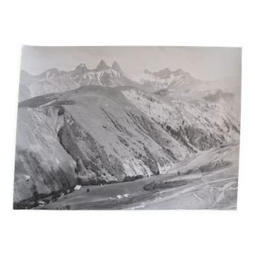 Anonymous silver photo mountains circa 1970