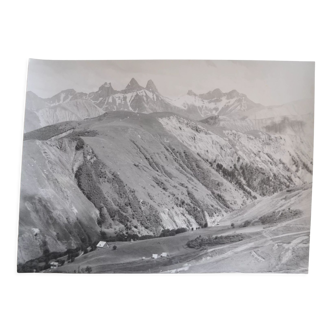 Anonymous silver photo mountains circa 1970