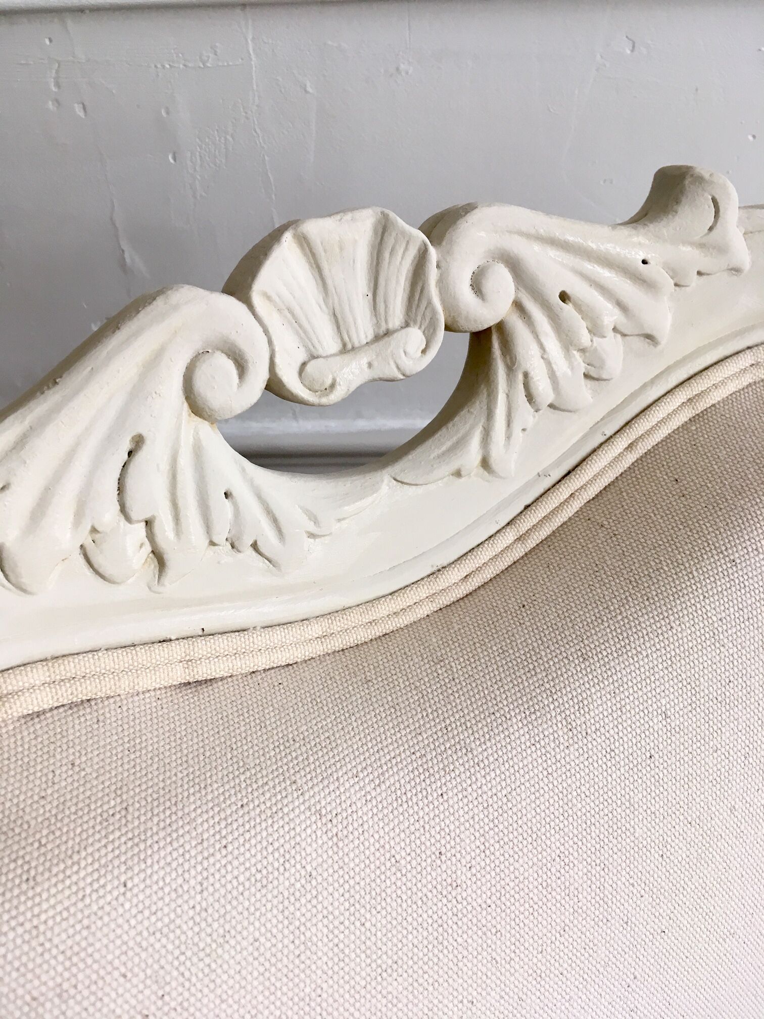 Old cabriolet chair "restored"