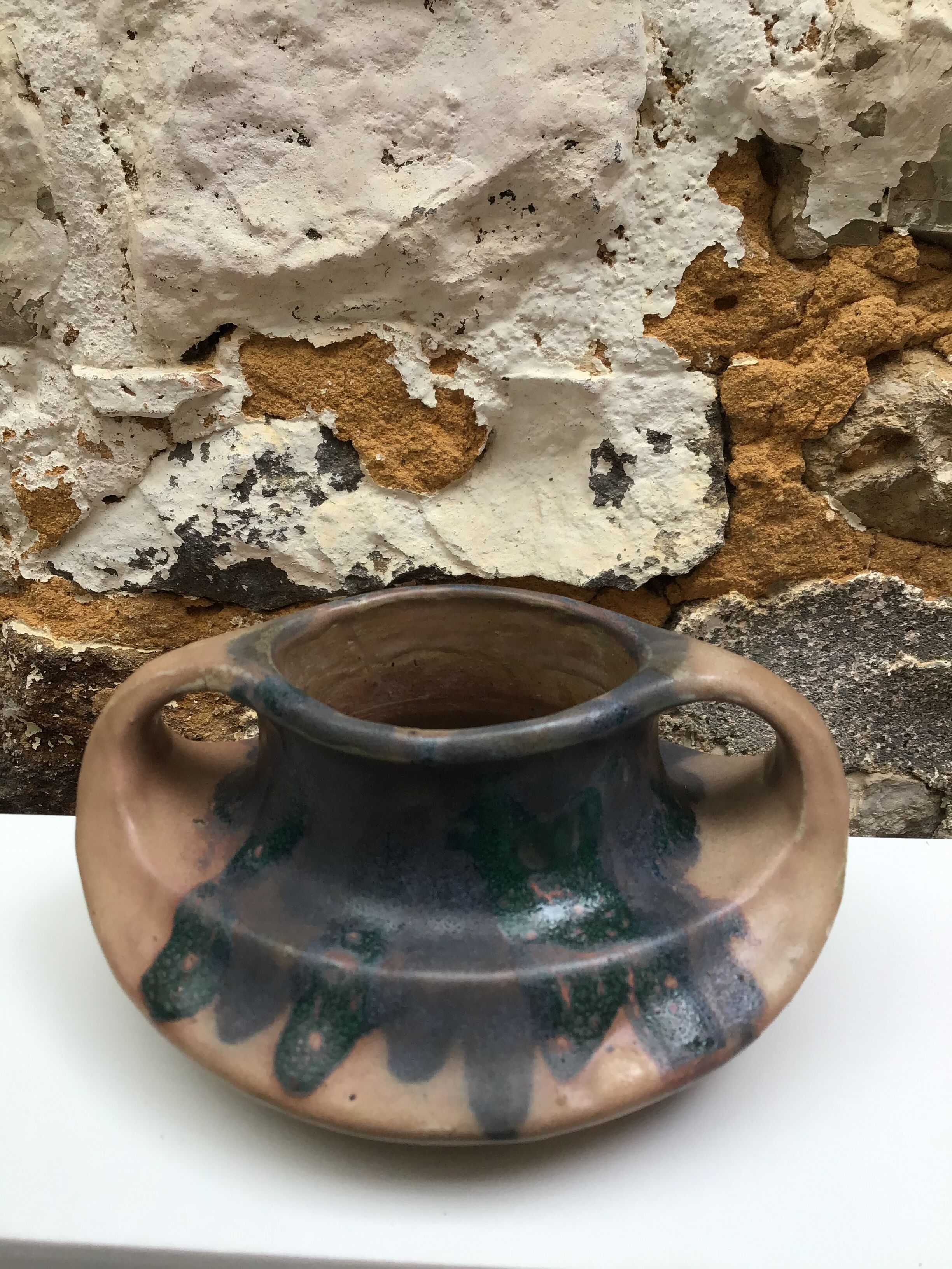 Charles Greber Beauvais sandstone vase