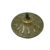 Rococo butter dish, glass, Germany, 19th century