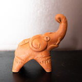 Vintage terracotta elephant