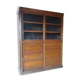 Glazed library.