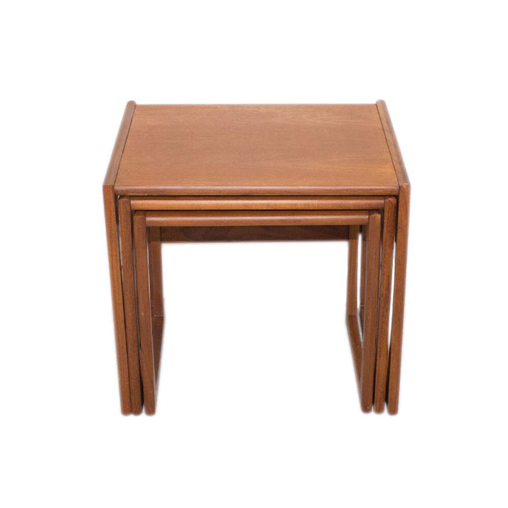 Quadrille nesting tables made by G-Plan in the 1960s