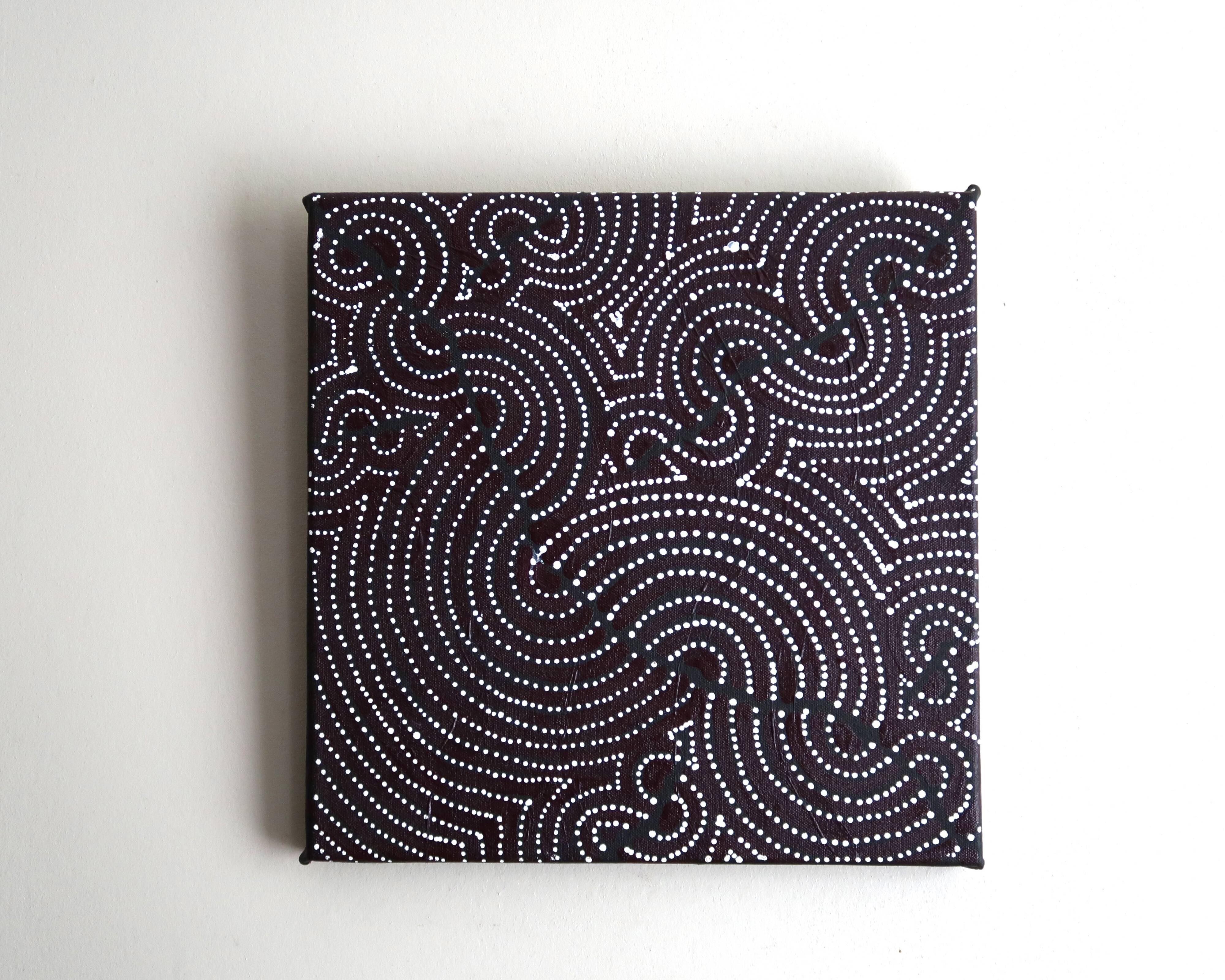 Aboriginal art painting by Christine Nakamarra Curtis