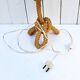 Rope table lamp Audoux Minet design