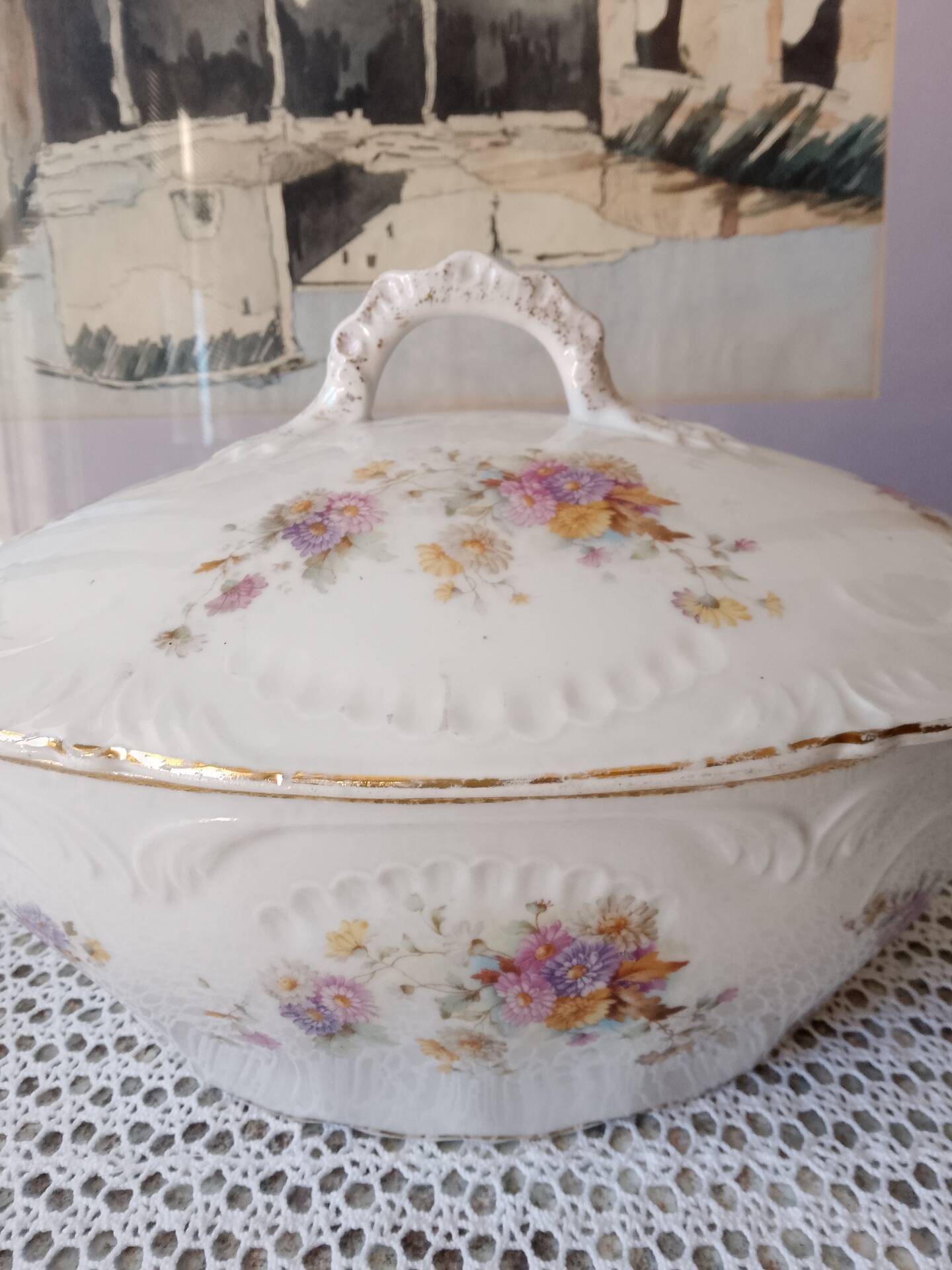 Antique soup tureen