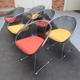 Set of 6 Italian chairs
