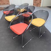 Set of 6 Italian chairs