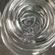 4 Water glasses – Stamped blown crystal