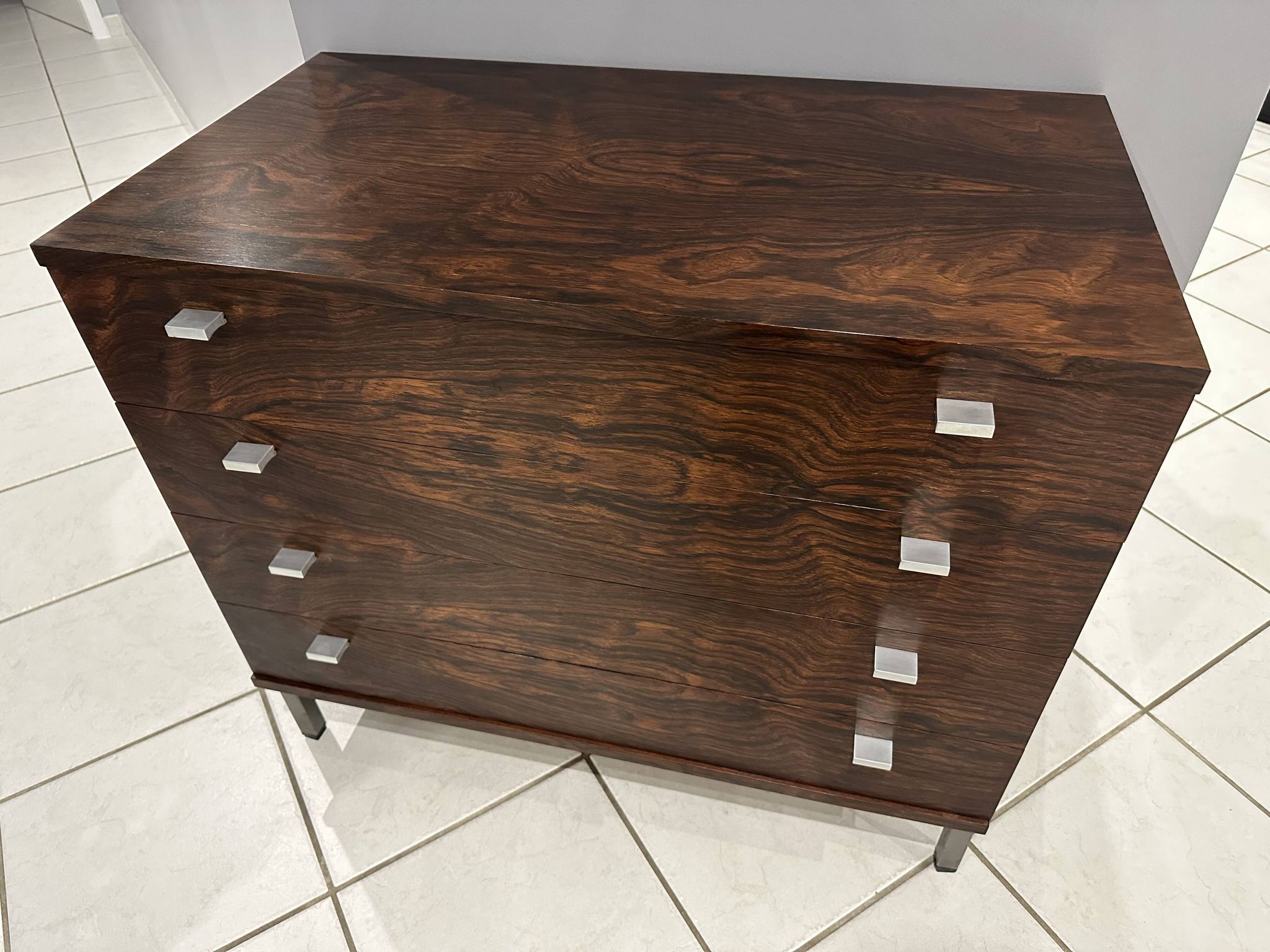 Scandinavian chest of drawers rosewood Denmark 1960