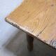 Table à manger de ferme vintage en bois