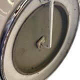 Vintage pedestal ashtray / floor ashtray with chrome accent