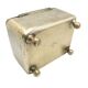 AAZ Art Deco Sugar Bowl, Silver-Plated Brass, Fraget, Poland, 1920s