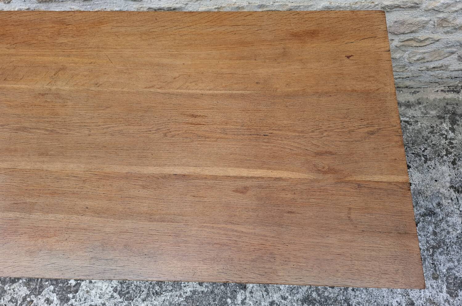 Oak farmhouse table 129 cm x 68 cm