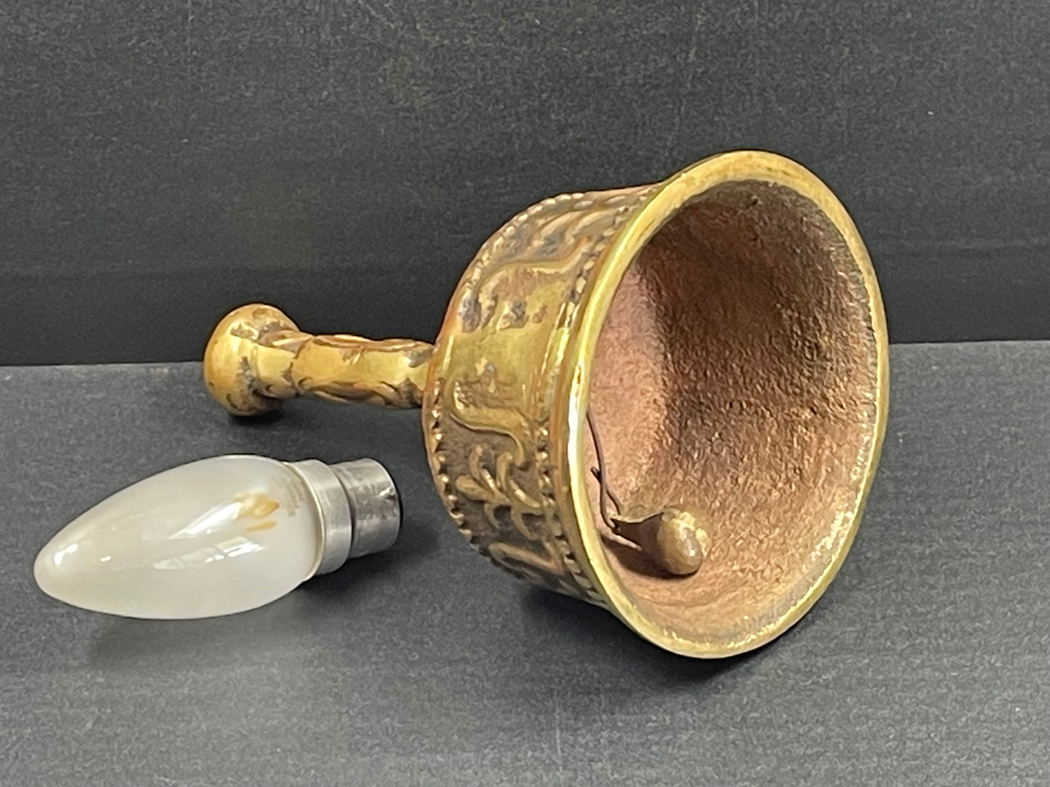 Table bell in solid bronze