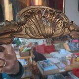 Antique gilded mirror