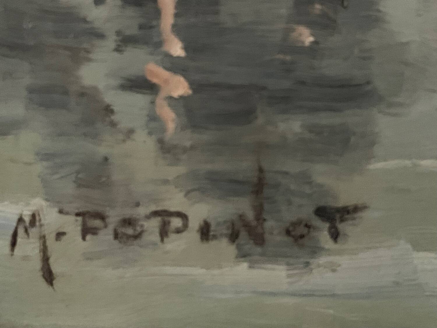 Tableau « La Rochelle » signé
