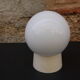 Applique en verre blanc