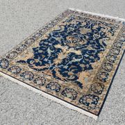 Iranian oriental carpet Kashan - handmade: 1.42 x 2.00 metres in Wool and Silk