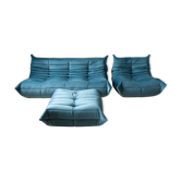 Sofa, armchair and ottoman "Togo" model designed by Michel Ducaroy 1973
