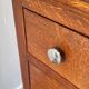 Art deco oak chest of drawers