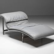 "Wave" Lounge Chair by Giovanni Offredi for Saporiti, Italy, 1974