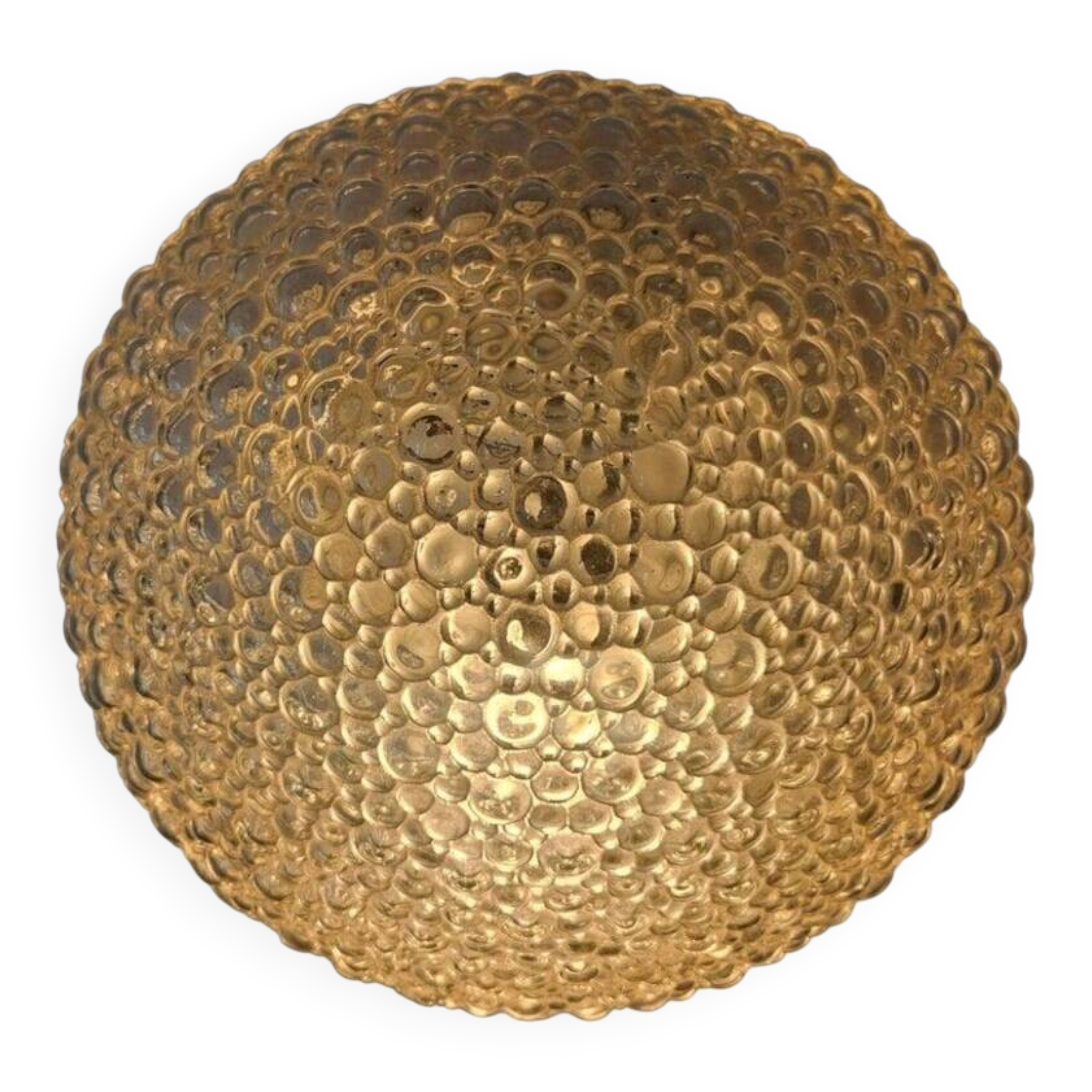 Rare Midcentury Bubble Flush Mount Limburg, Germany, 1970s