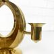 Mid-Century Scandinavian Brass Candlestick by Arthur Pe, Kolbäck, Sweden 1950-60