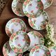 Set of 11 vintage deep plates by Eric de Moulin des Loups.