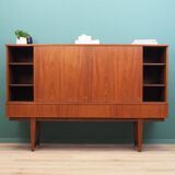 Teak highboard, Danish design, 1960s, production: Denmark
