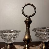 Two double cellars including Baccarat Crystal