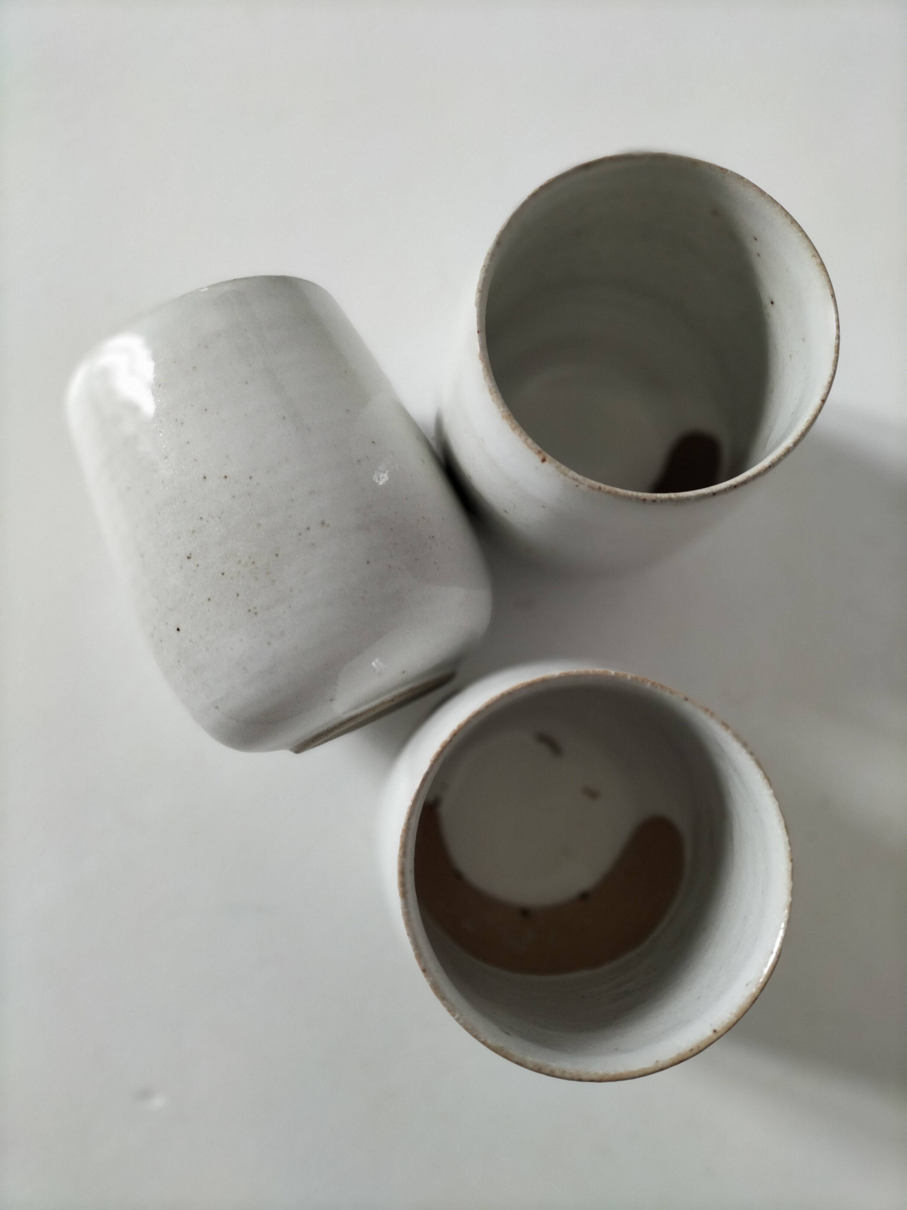 Rio stoneware cups Atelier Hurtault Puisaye