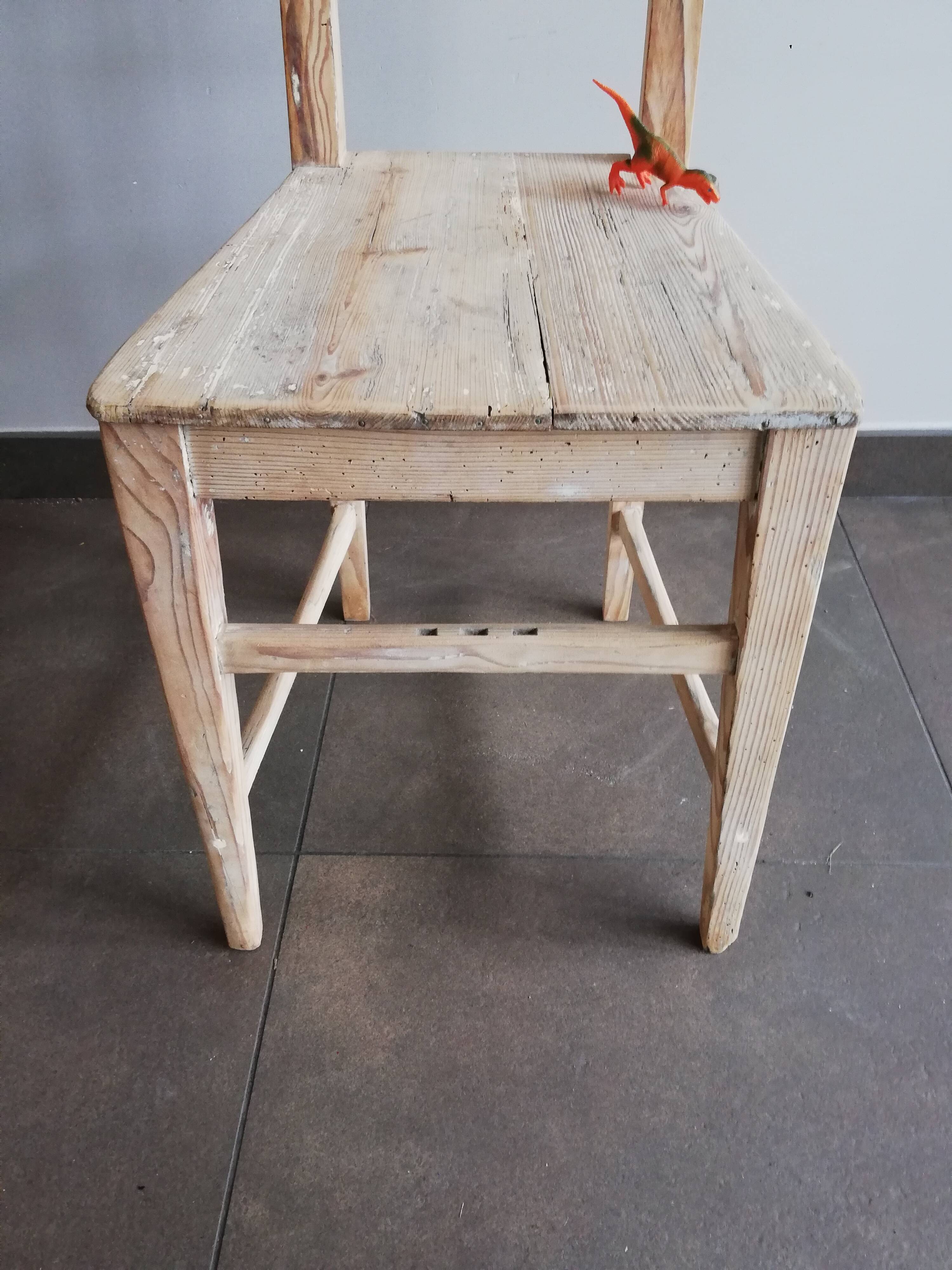 Vintage wooden chair, 50s