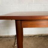 Scandinavian table in teak and rosewood vintage 60s