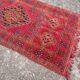 Tapis berbère marocain vintage Boujaad de Khenifra 250x120 cm