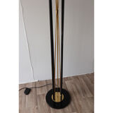 Vintage Italian floor lamp in metal and brass 1950