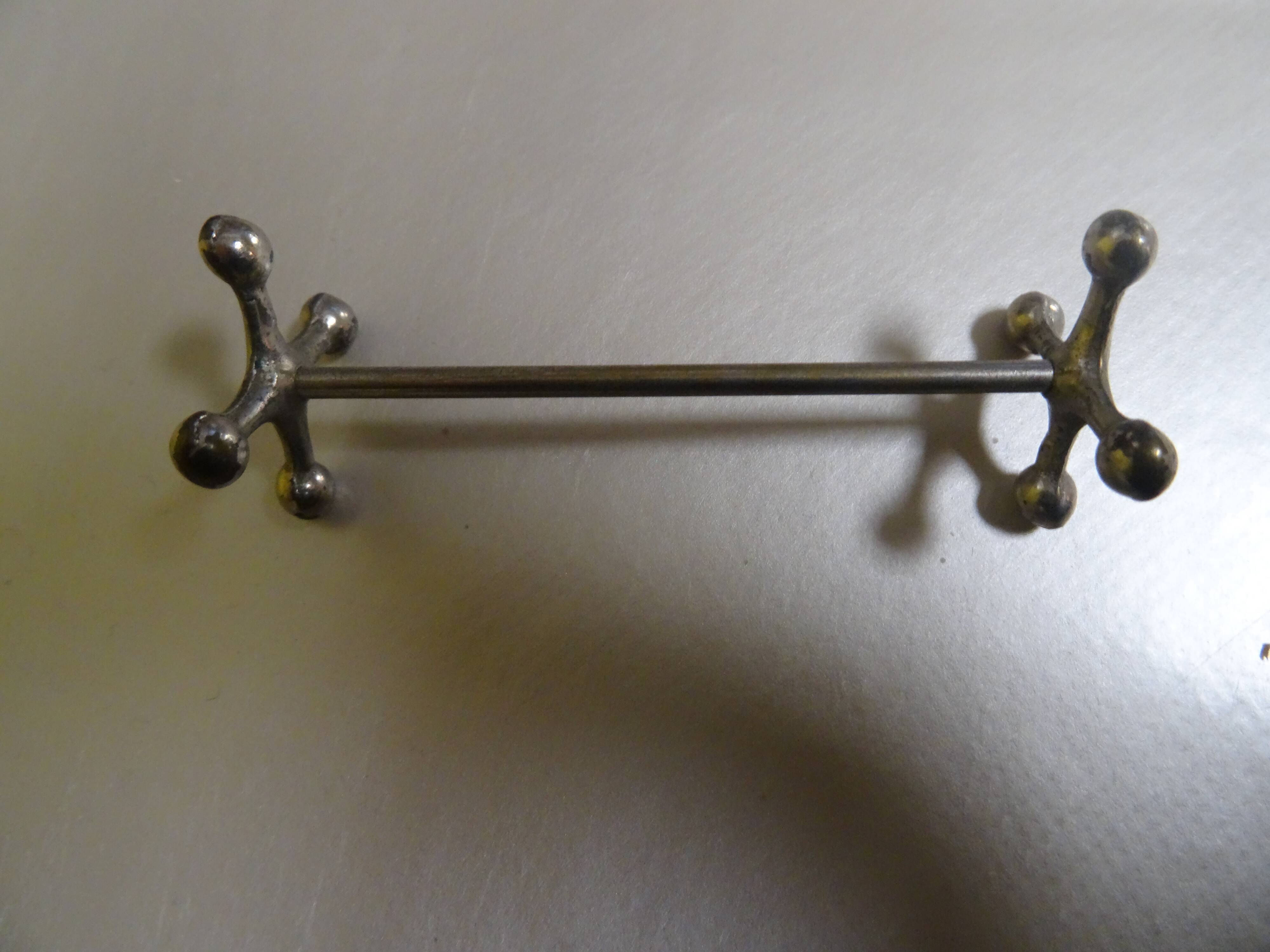 Set of 10 knife holders 70s