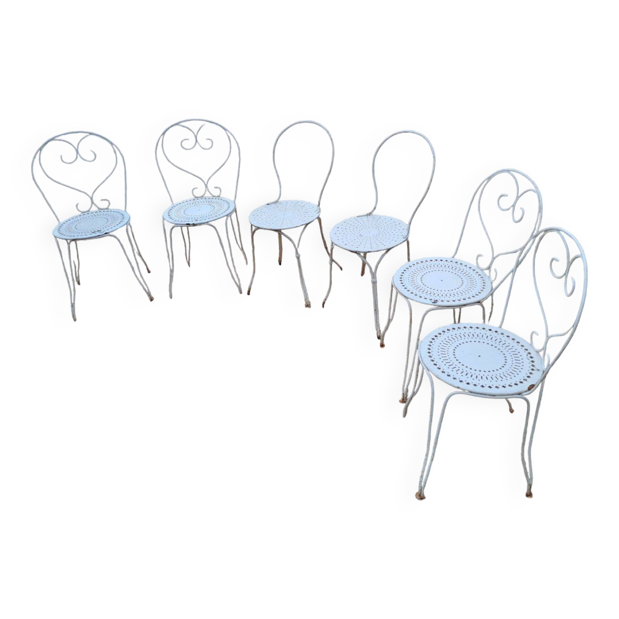 Wrought iron chair