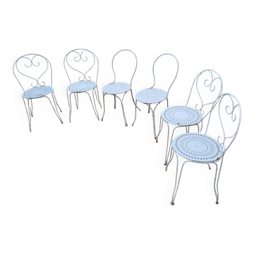 Chaise fer forgé