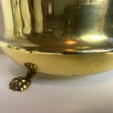 Golden metal pot