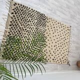 Handcrafted Moroccan Berber carpet 150 x 92 CM