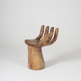 Solid wood hand chair