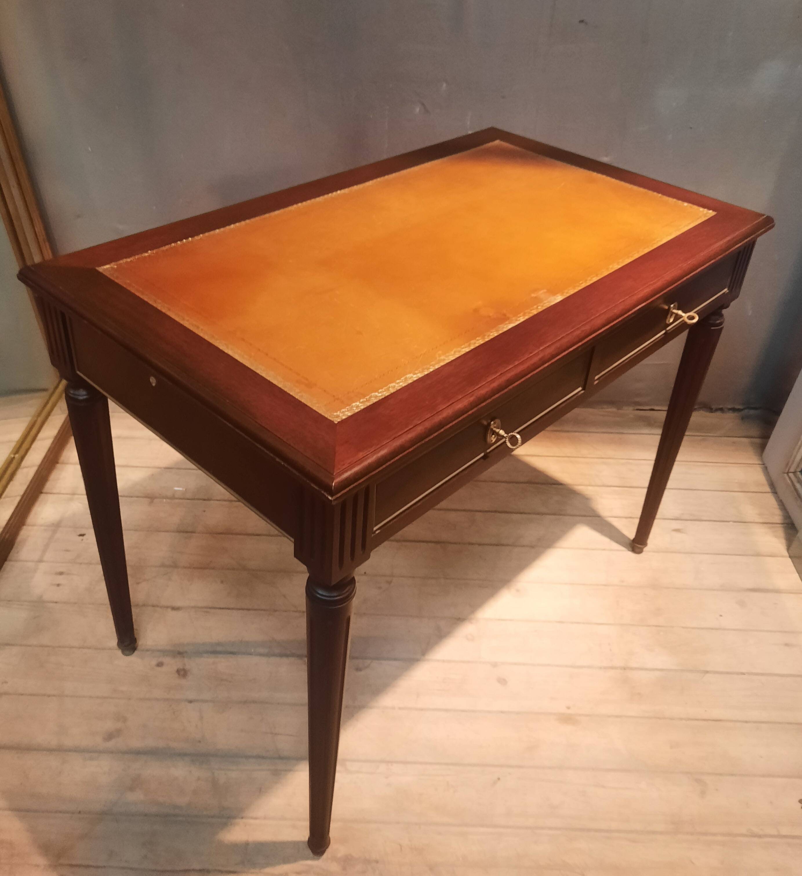 Louis XVI style bureau plat