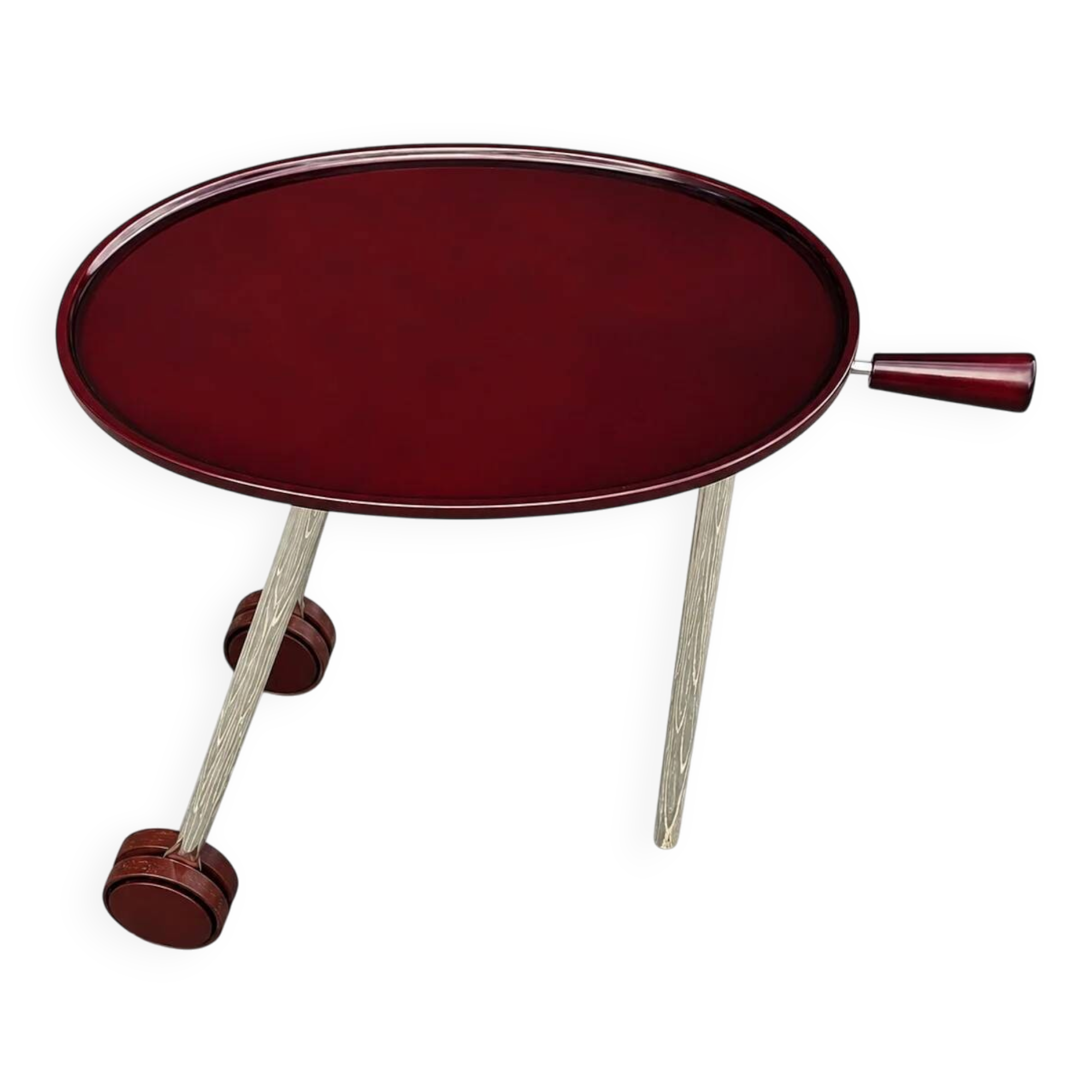 Antonio Citterio / table d'appoint / modèle Baisity pour B&B Italia / années 1980