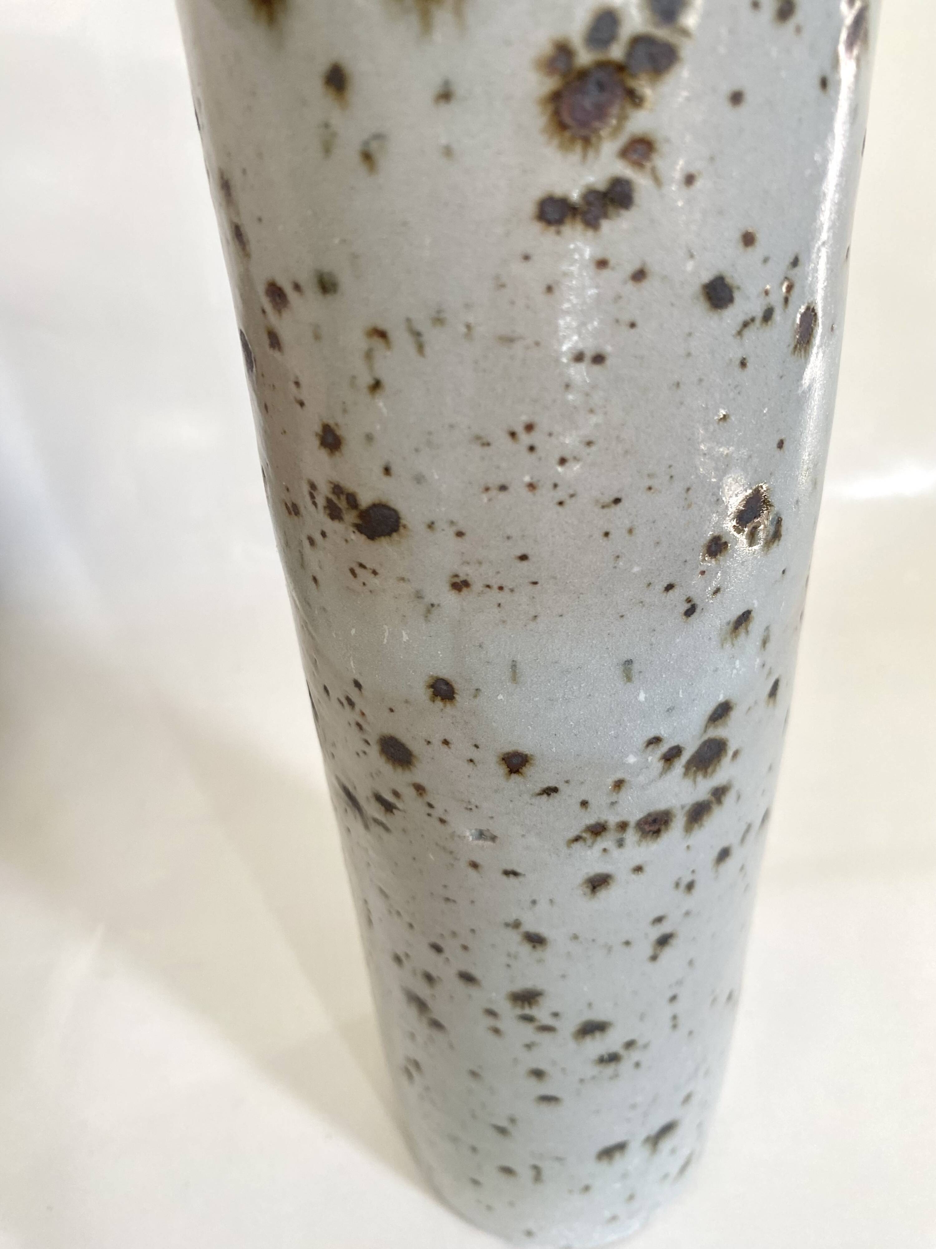 Pyrite ceramic bottle vase 47 cm