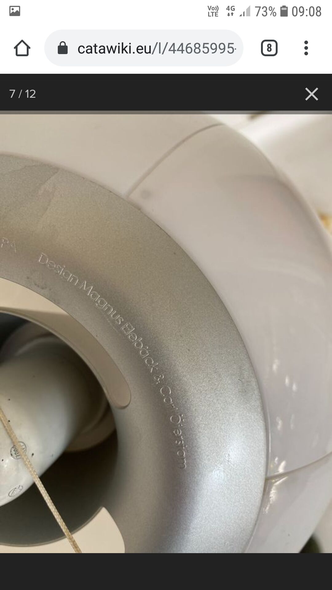 Table lamp - Energi Pumpa Magnus Eleback - Carl 'Jerstam'