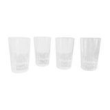 Set of 4 Baccarat glasses