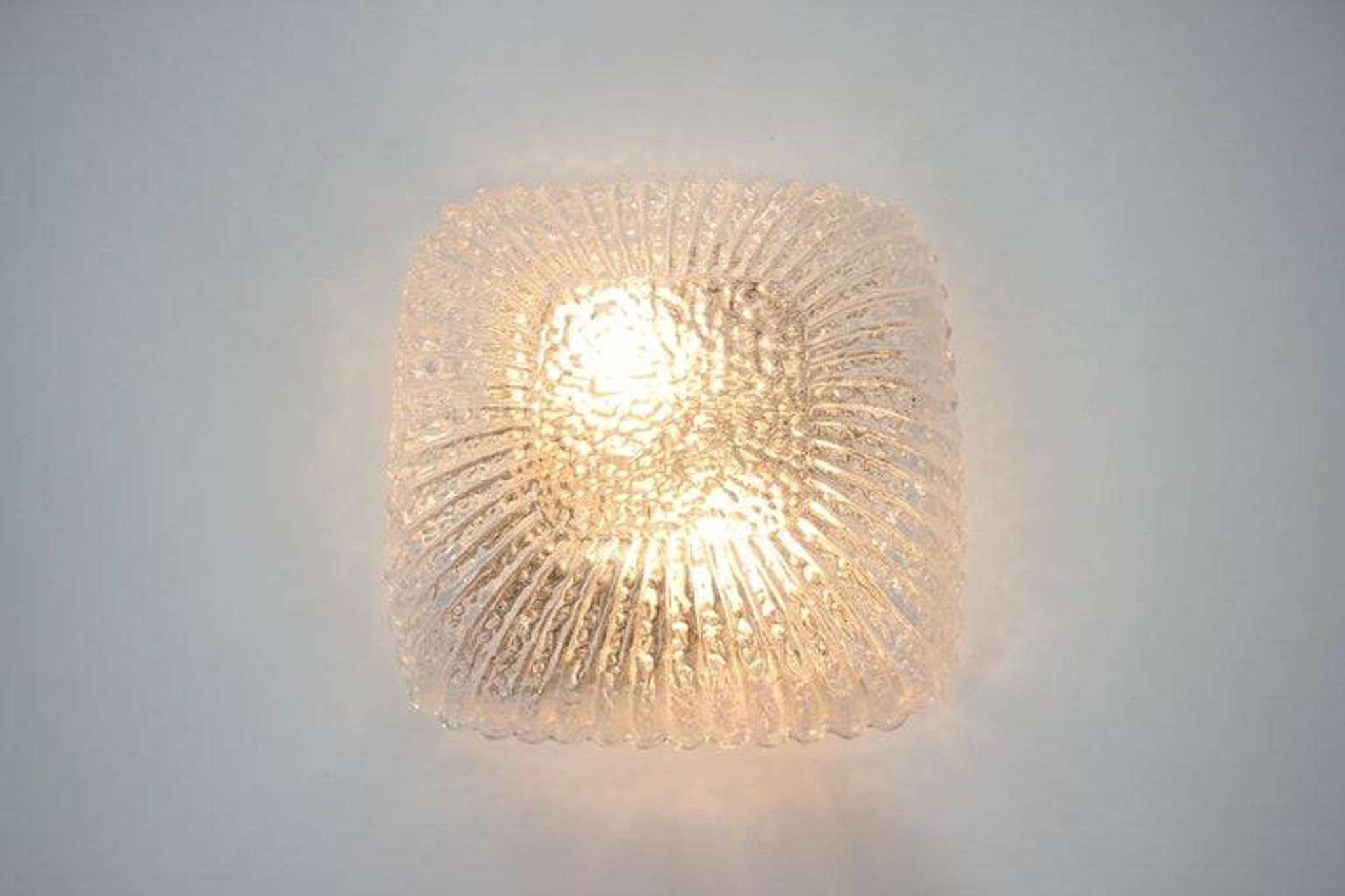 Midcentury Design Wall or Ceiling Lamp, Flush Mount, Limburg, 1970s